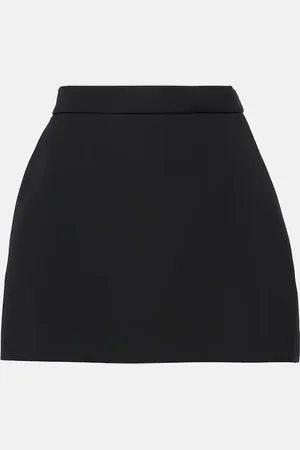 The Row Anouk wool miniskirt