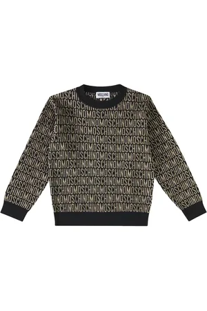 Moschino Logo cotton-blend sweater