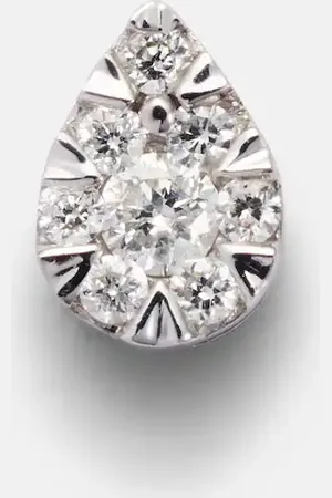 PERSÉE PersÃ©e Piercing 18kt white gold single earring with diamonds