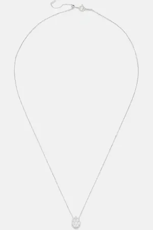 PERSÉE PersÃ©e Floating 18kt white gold necklace with diamonds
