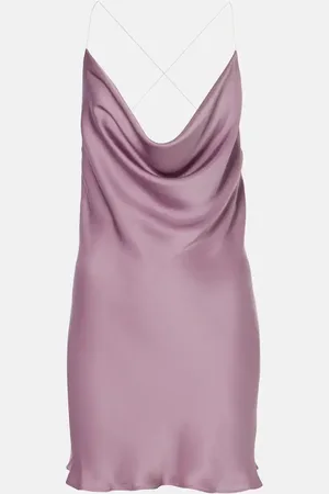 Y / PROJECT Evergreen Invisible Strap satin slip dress