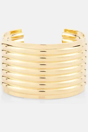Saint Laurent Deco cuff bracelet