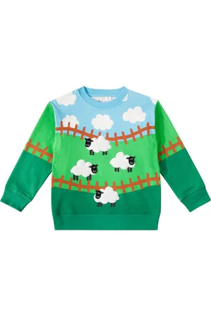 Stella McCartney Printed cotton fleece sweatshirt