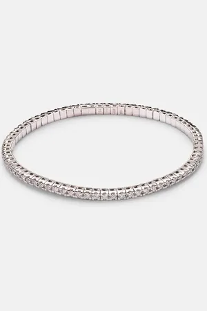 Shay 18kt white gold tennis bracelet with diamonds