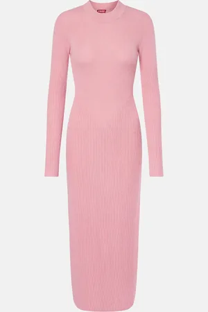 Staud Wool-blend midi dress