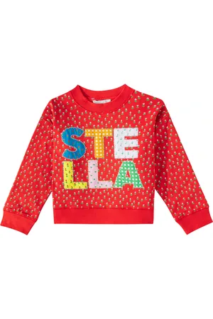 Stella McCartney Logo cotton jersey sweatshirt