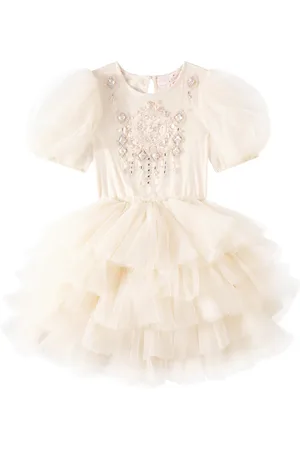 Tutu Du Monde Trinket cotton jersey and tulle dress