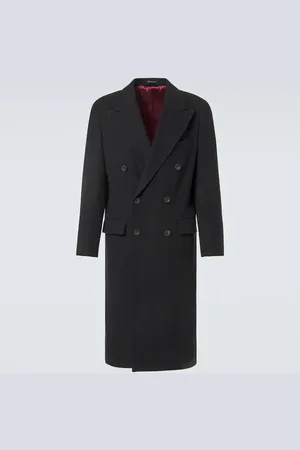 Rubinacci Double-breasted cashmere overcoat