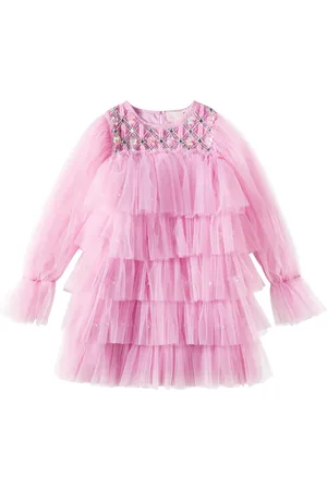 Tutu Du Monde Mystic Flower embellished tulle dress