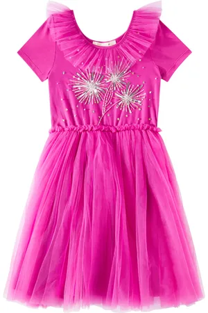 Tutu Du Monde Star Dance cotton jersey and tulle dress