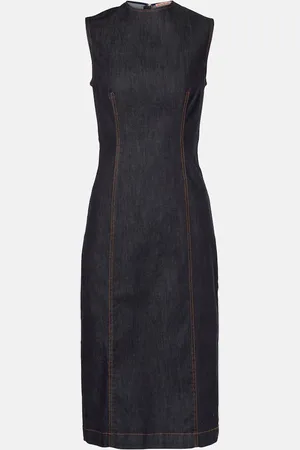 Acne Studios Denka denim midi dress