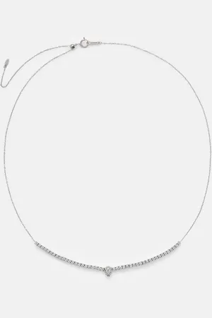 PERSÉE PersÃ©e 18kt white gold necklace with diamonds