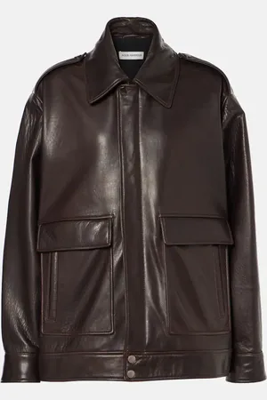 Nour Hammour Drey leather jacket