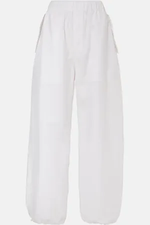 WARDROBE.NYC Beach cotton-blend track pants
