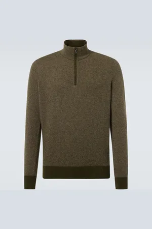 Loro Piana Roadster cashmere half-zip sweater