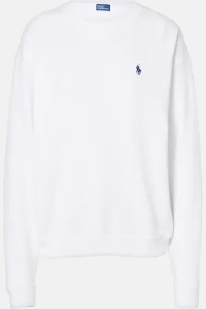 Ralph Lauren Logo cotton fleece sweatshirt