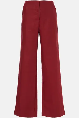 FAITHFULL THE BRAND Lulea linen wide-leg pants