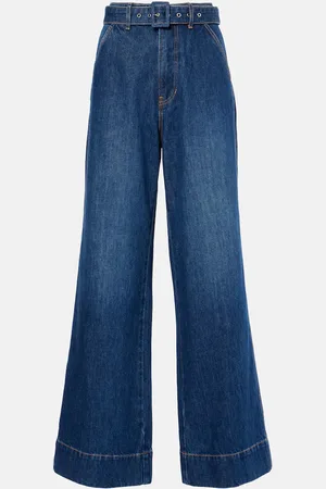 VERONICA BEARD Taylor high-rise wide-leg jeans