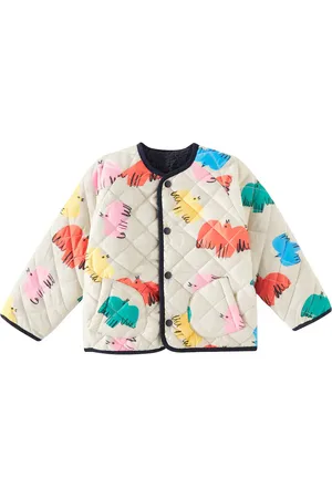 Jelly Mallow Flower reversible jacket