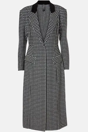 Norma Kamali Houndstooth coat