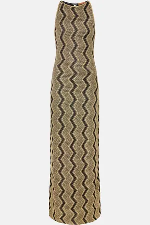 Missoni Zig Zag lamÃ© maxi dress