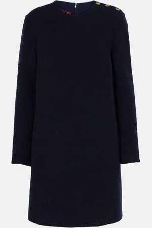 Gucci Wool-blend bouclÃ© sweater dress