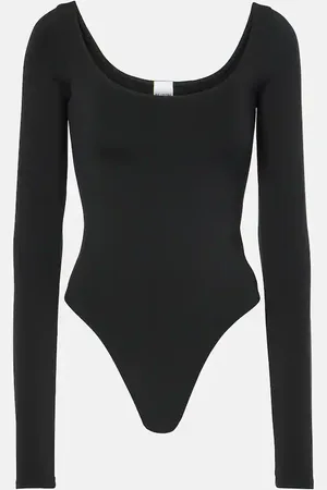 RE/DONE Cotton-blend jersey bodysuit