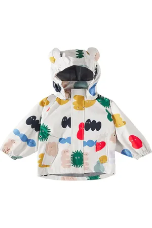 Liewood Baby Manu printed raincoat