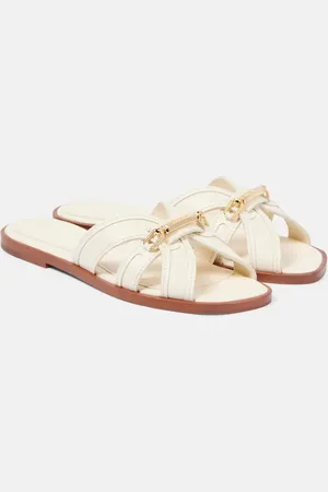 ZIMMERMANN Prisma leather slides