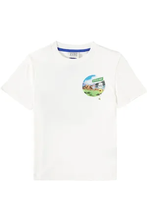 Scotch&Soda Printed cotton jersey T-shirt
