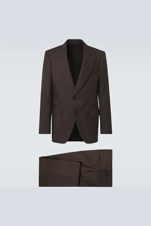 Tom Ford Shelton organza twill suit