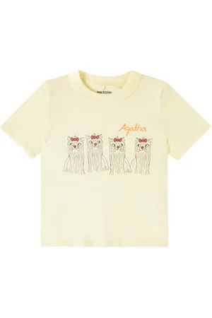 Mini Rodini Agatha Dogs cotton jersey T-shirt