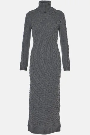 Max Mara Arte wool and cashmere maxi dress