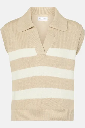 Velvet Mariette cotton and cashmere sweater vest