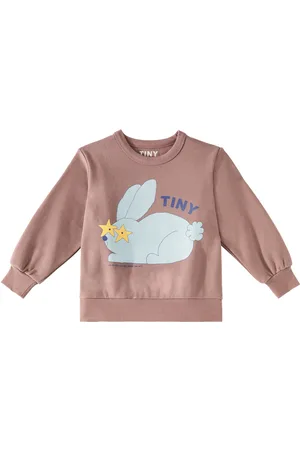 Tiny Cottons Rabbit printed cotton sweatshirt