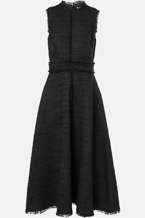 Safiyaa Mary tweed midi dress