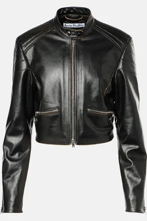 Acne Studios Leather biker jacket