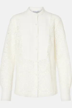 VERONICA BEARD Naya embroidered shirt