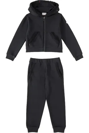 Moncler Cotton sweatshirt and sweatpants set