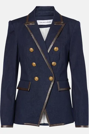 VERONICA BEARD Miller denim blazer