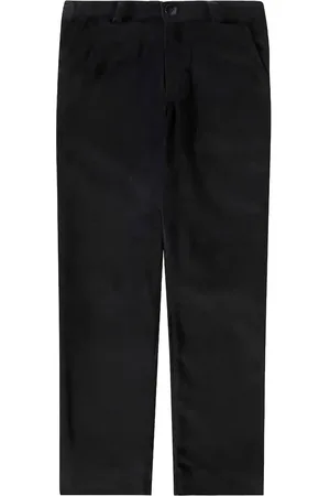 La Coqueta Elio cotton velvet straight pants