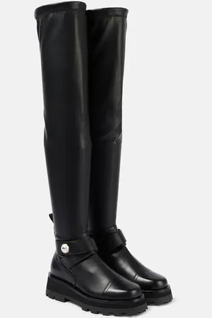 Jimmy Choo Meena leather over-the-knee boots