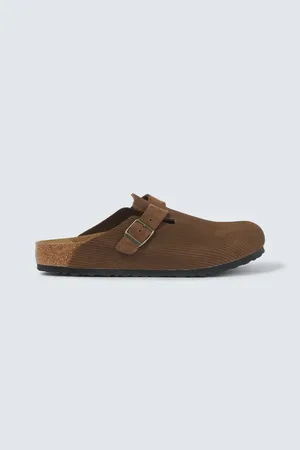 Birkenstock Boston Leve suede clogs