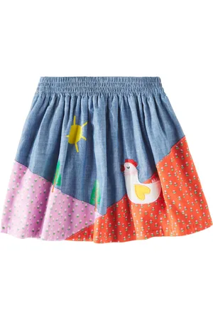 Stella McCartney Printed cotton skirt