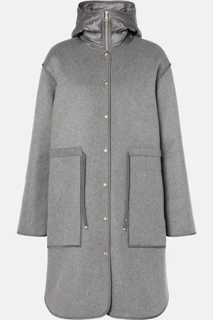 Moncler Bonrepos wool and cashmere coat