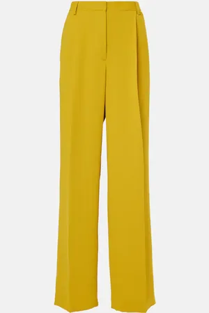 VALENTINO Grisaille virgin wool straight pants