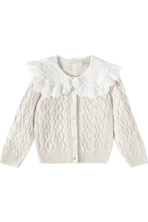 The New Society ReykjavÃ­k cable-knit cardigan
