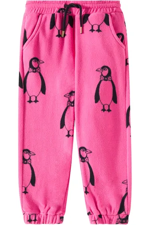 Mini Rodini Penguin fleece sweatpants