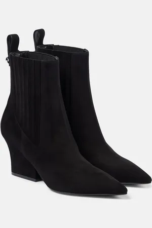 VALENTINO GARAVANI VLogo Lockette suede ankle boots