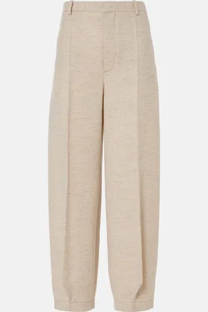 Loro Piana Dylan wool-blend tapered pants
